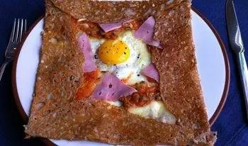Блинчик в La Creperie Таны. Блинчик в La Creperie Таны.