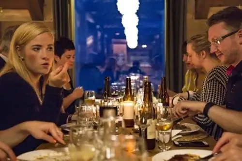 Спокойный ужин в ресторане Uber Gastro Restaurant Nyt, Норвегия