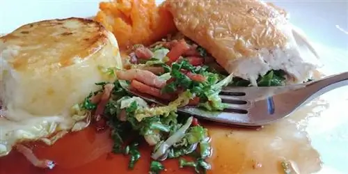 Морепродукты из ресторана Forelle в Fishmore Hall недалеко от Ладлоу
