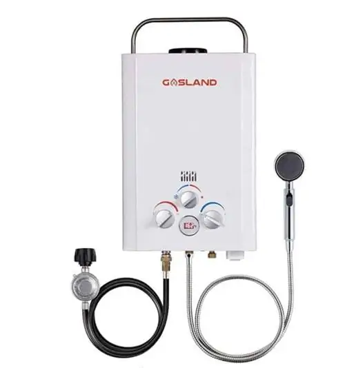 Газовый водонагреватель для автофургона