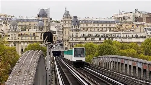 Бир-Хакейм Парижское метро Надземное метро