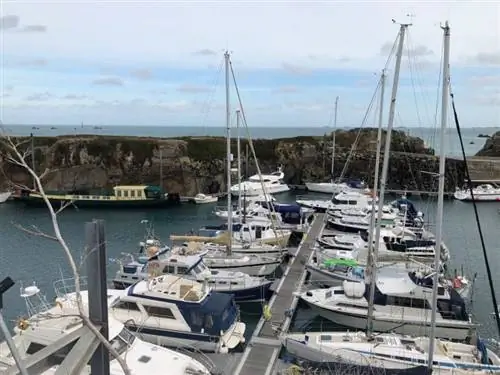 Гавань Сент-Питер-Порт на Гернси.