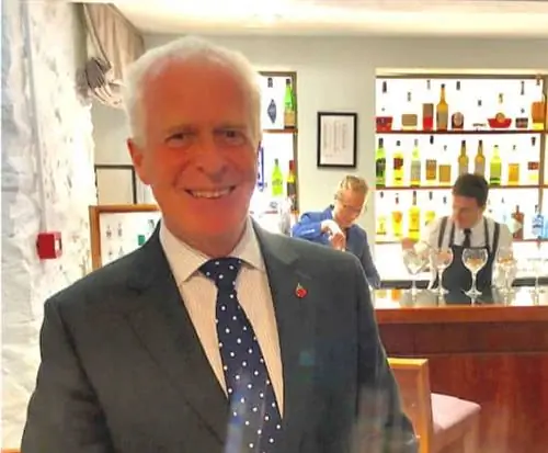 Саймон Дафти, генеральный директор отеля Le Fregate на Гернси.