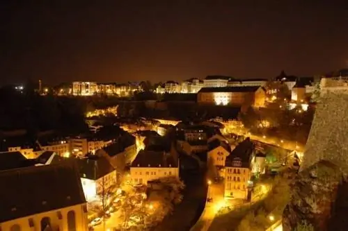 Люксембург ночью. фотографии Джинджер Керн.