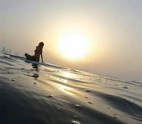 Дрейф на закате.