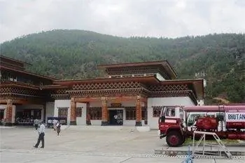 Аэропорт в Бутане.