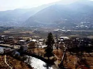 Долина Паро в Бутане