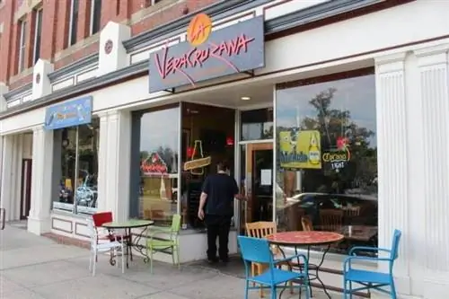 La Veracruzana в центре Амхерста.