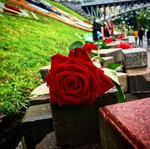 Мемориал погибшим от снайперов на Майдане Независимости