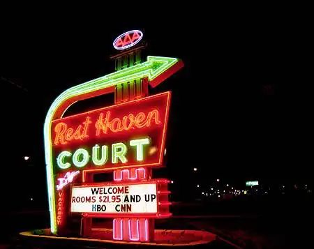 Rest Haven Court в Спрингфилде, штат Миссури.