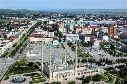 Грозный, Чечня, на переднем плане мечеть имени Ахмата Кадырова Русский. Фотографии Стюарта Фримена. Грозный, Чечня, на переднем плане мечеть имени Ахмата Кадырова Русский. Фотографии Стюарта Фримена.