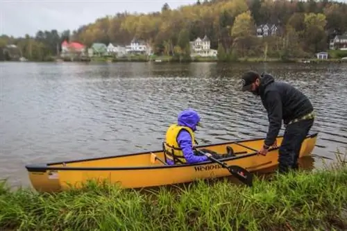 Каякинг на озере Саранак, Адирондак