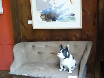 Работа в галерее Патрисии Лэдд Карега в Сэндвиче, Нью-Хэмпшир.