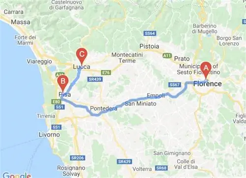 Лукка - Флоренция