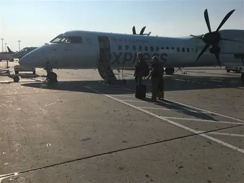 Региональный самолет Air Canada.