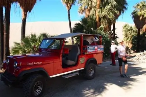 Jeep CJ 8 - идеальный автомобиль для исследования пустыни.