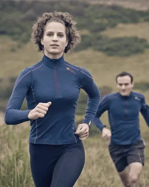 Тренировочная одежда из шерсти яка кора.