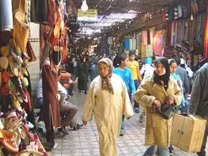 Базар (рынок) в Марракеше