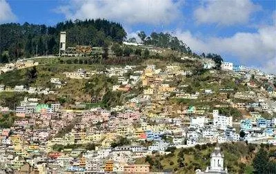 Город Кито, Эквадор. фотографии Барбары Слоан.