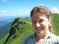 Мелинда Брашер в Малой Фатре, Словакия.