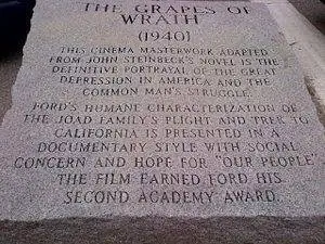 Мемориальная надпись Джона Форда в Портленде, штат Мэн.