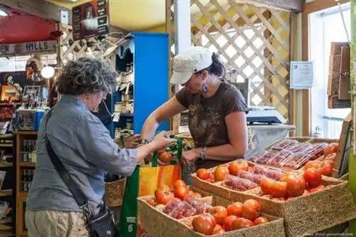 Фермерский рынок в Шарлоттауне.