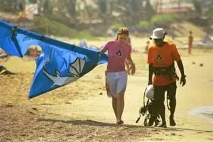 На пляже в Кабарете, Доминиканская Республика.