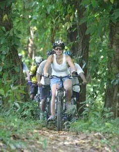 Катание на горных велосипедах в Iguana Mamma