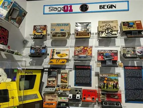 Национальный музей видеоигр прослеживает историю видеоигр со времен Pong.