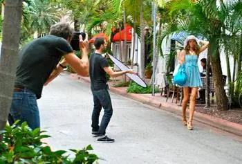 Модная съемка на Эспаньола Драйв