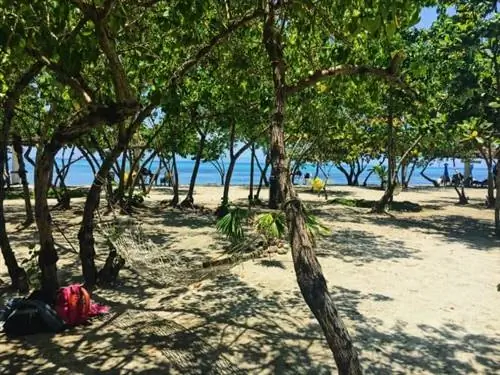 Гамаки на курорте Le Boucanier.