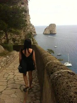 Жаклин в Италии