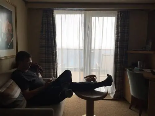 Самоизоляция в нашей каюте 12 из 14 дней круиза