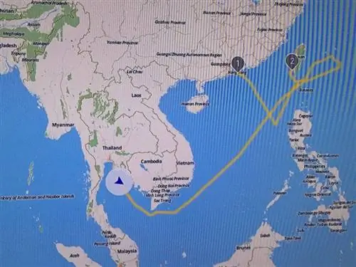 карта пандемического круиза