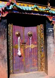 Дверь в монастырь Толинг