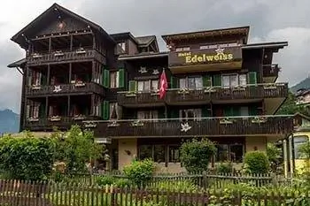 Отель Эдельвейс, в Швейцарских Альпах