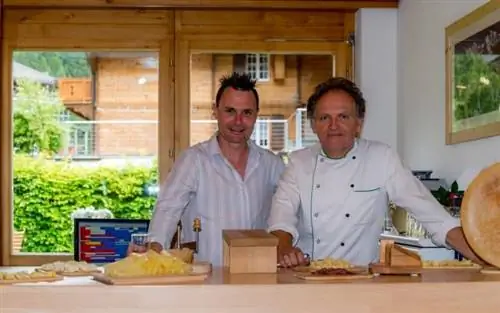 Даниэль и Шеф в отеле Эдельвейс.