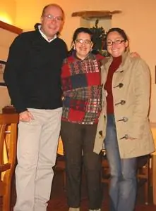 С Кончеттой, нашим гостеприимным хозяином