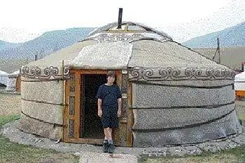 Юрта в Кыргызстане