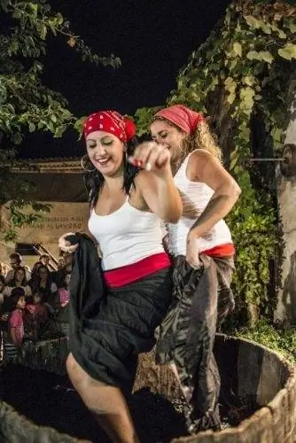 Растирание винограда Неро д'Авола в Пакино на Сицилии. Фотографии Марины Паскуччи.