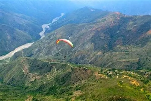 Колумбия: скольжение над Сан-Хиль
