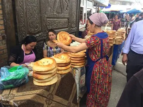 Базар в Пенджикенте.