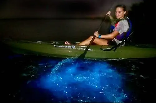 грести в воде