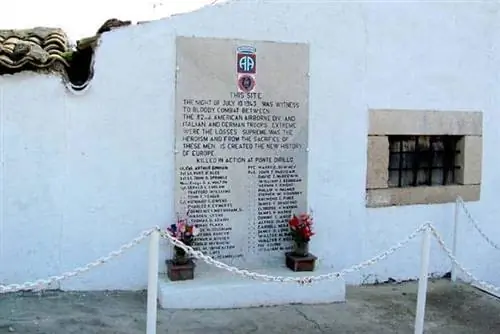 Американский 82-й воздушно-десантный памятник