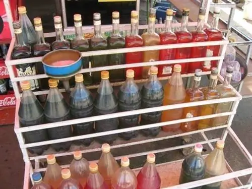 Бутылки с бензином в Ббанге.