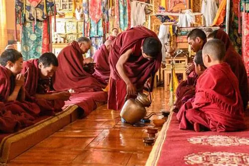 Начинающие монахи