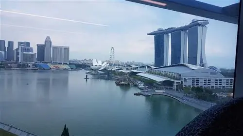 Сингапурский район MBS.