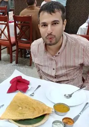 Традиционная масала доса в Намасте Ханой