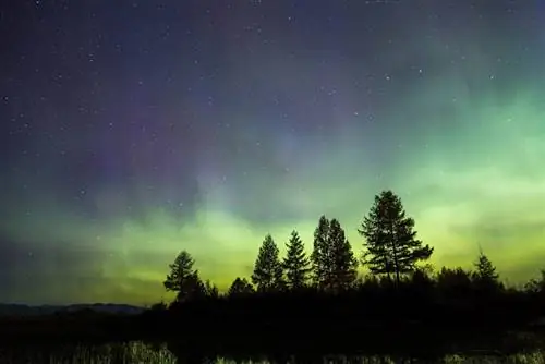 Северное сияние в Якутии. Фото: Нина Слепцова