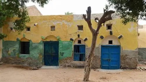 Типично красочный дом в Барбере.